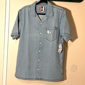 NWT VANS Unisex Chambray Denim Shirt